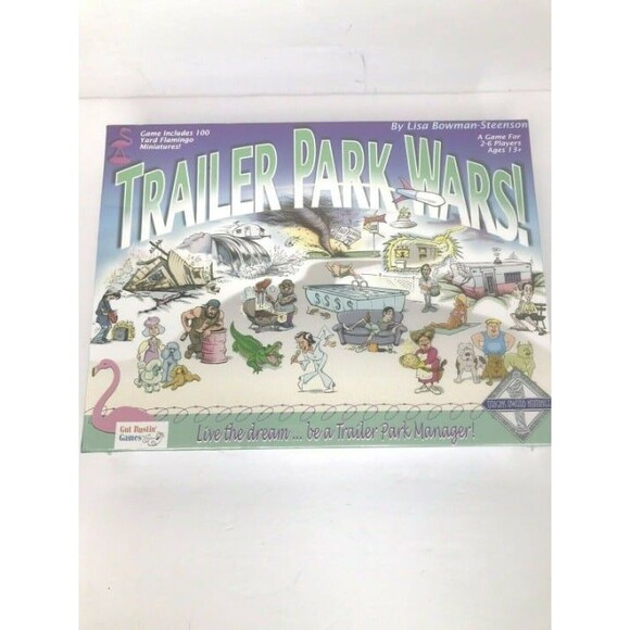 Trailer Park Wars! Fast-Paced Hilarious Board Game NEW SEALED - Picture 1 of 5